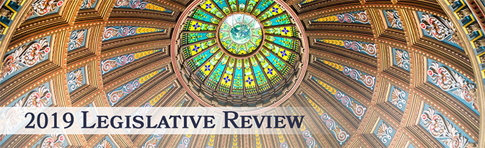 2019 Legislative Review - Image of the Statehouse Dome